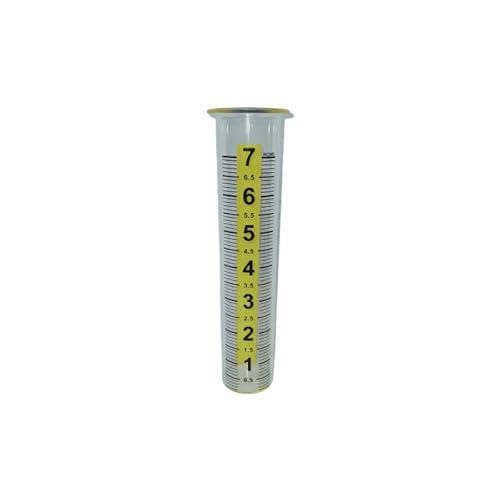 Outdoor Rain Gauge Portable Measuring Precipitation for Backyard Garden Farm with Bracket-image-28