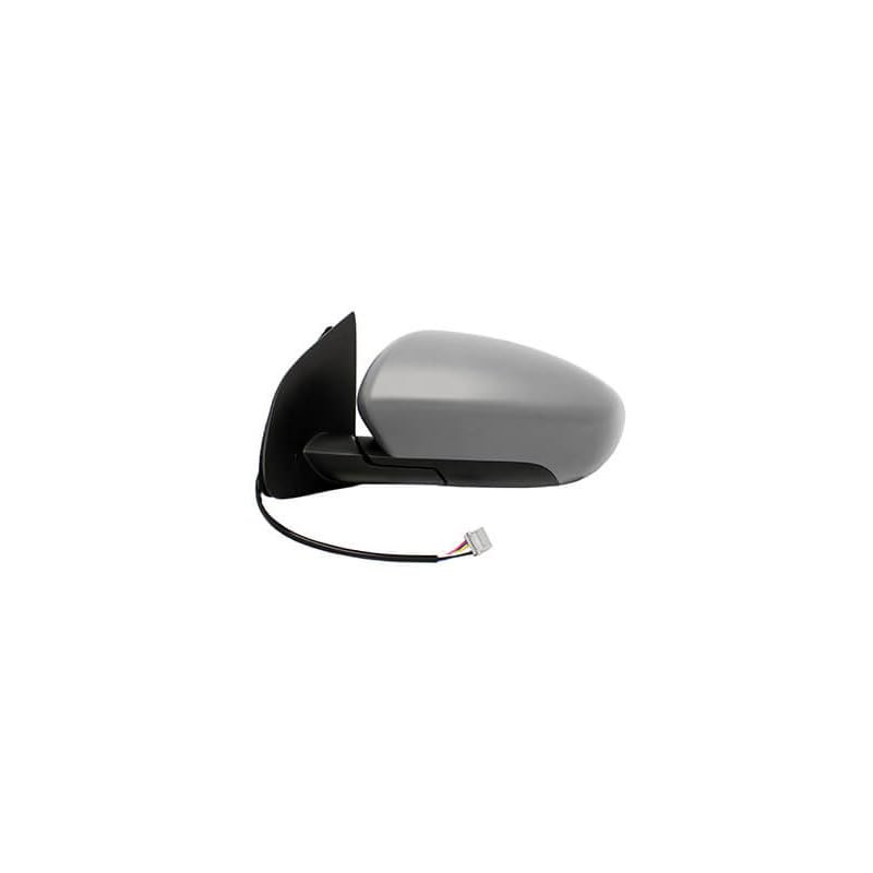 Rétroviseur électrique gauche chauffant à peindre compatible avec Nissan Qashqai 1 2007-2014