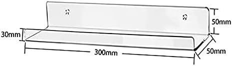 4 PCS Clear Acrylic Wall Mount Vinyl Record display stand LP Shelf Storage Holder Wall bracket