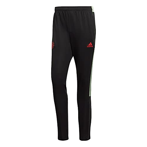 adidas 2021 Manchester United Pants - Black, Black, S