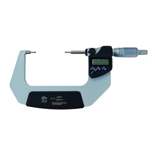 Micrómetro exterior 2-3 pulg calibre con puntas de carburo miniatura 1