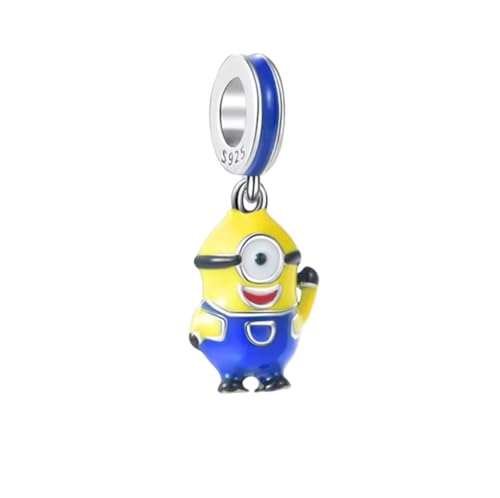 Abalorio de Kevin de plata 925 que no se desgasta compatible con pulsera Pandora