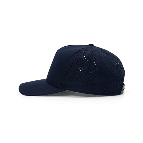 Image of Men Quick Dry Water Resistant Mesh Snapback Baseball Cap Adjustable Hat 22 inch-23.6 inch(56-60cm) for Golf Running Workout