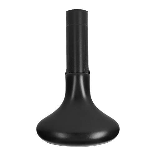 F Fityle Mango en T para Remo de Canoa, Mango en T para Remo de pie, Mango de Remo de Kayak de Repuesto para Eje de Tabla de Surf de 24 mm, Negro