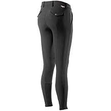 HORZE Grand Prix Mens Silicone Knee Patch Breeches | Classic Style Horse Riding Pants