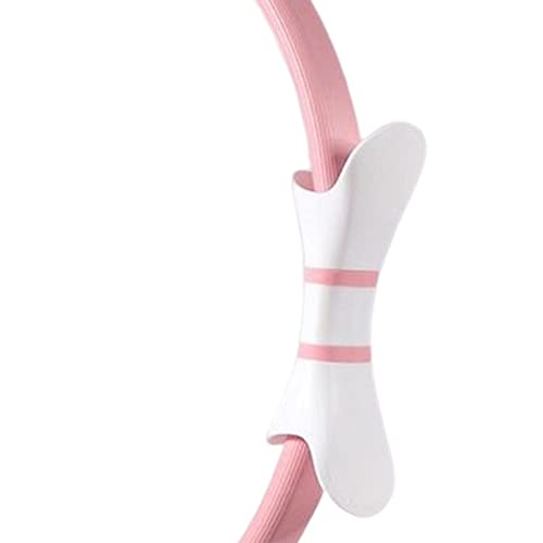 Deevoka Pilates Ring Yoga Circle Training Devices Muscle Exercise For Workout Equipment Home Gym, Pink #TOP1