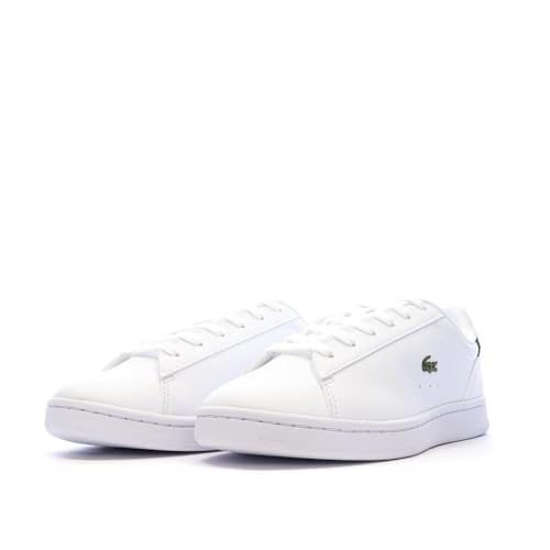 Lacoste Baskets Blanches/Vertes Femme Carnaby Set