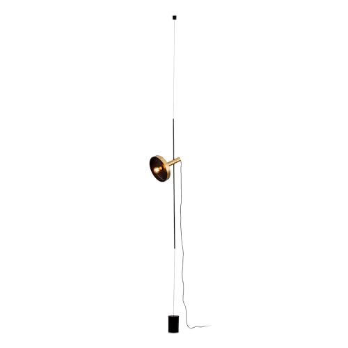 Suspension WHIZZ Faro Barcelona 20166-96 or et noir, l'excellence du design contemporain