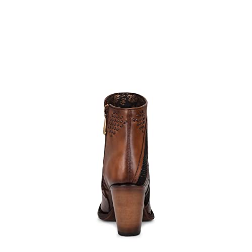 Cuadra Women's Bootie In Genuine Bovine Leather With Zipper #TOP4