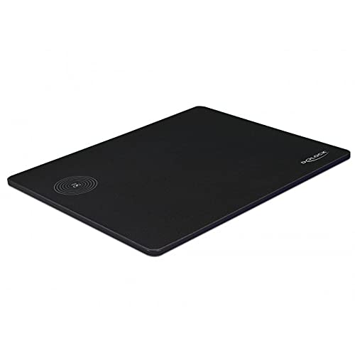DELOCK ALFOMBRILLA DE RATÃ“N CON CARGADOR INDUCTIVO USB BLACK