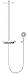 GROHE 26379000 Smart Control Shower System with Exposed Thermostat for Wall Mounting, Starlight Chrome
