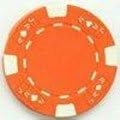 Ace Jack - Fichas de póquer, naranja, arcilla, 0.43 onzas, juego de 25