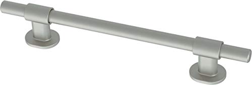 Franklin Brass Adjusta-Pull Francisco (5-Pack) Adjustable Cabinet Handles 1-3/8" to 6-5/16" Hole to Hole Matte Satin Nickel Kitchen Cabinet Pulls Hardware Dresser Drawer Pulls P44365-SNM-B