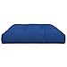 XinZaphrisal Royal Blue Pallet Cushion 100% Polyester 47.2x31.5x3.9 Inches Water-Resistant Indoor Outdoor Seating Pad with Polyester Fibrefill for Sofa Patio Comfortable Durable