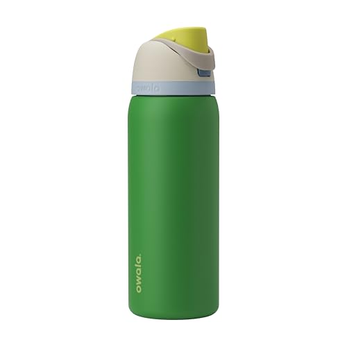 Owala FreeSip Insulated Stainless Steel Water Bottle with Straw, BPA-Free