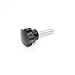 Smartsails M8 x 35 mm External Thread 31 mm Pentagonal Clamping Screw Knob, Metal/Plastic 10 Pieces