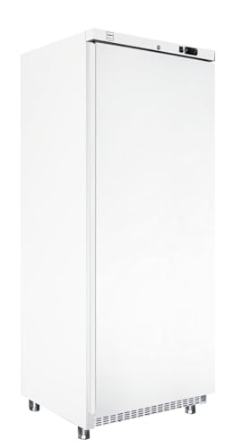 METRO Professional Frigorífico GRE 4600, inox, 5 estantes regulables, nevera con descongelación automática, 78 x 74 x 192,5 cm, 43 dB, 487 L, blanco