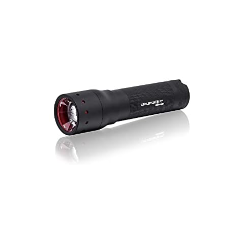 Ledlenser P7 Allround Torch LED, 450 Lumens, Focusable, 300m Long Distance Beam, 4xAAA Battery Powered, incl. Batteries Cover