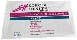School Health - Reusable Hot/Cold Gel Compress Pack, 4 x 6 Inch, 24/case, Non-Toxic, Latex-Free, Flexible - Relieve Pain from Injuries