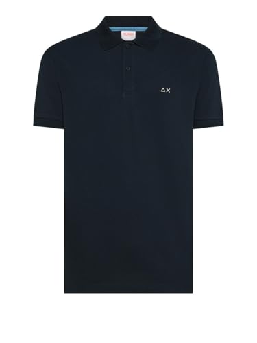 Colore: Blu SUN68 Polo Uomo - Blu Modello A36109 Polo Basic S/S -