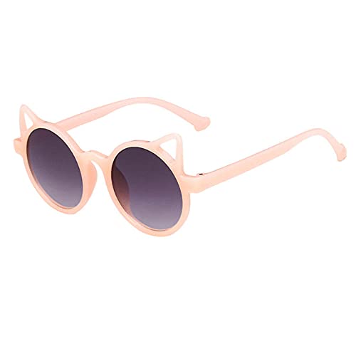 WQZYY&ASDCD Sunglasses Women Men Fashion Cat Ear Shade Uv400-Pink