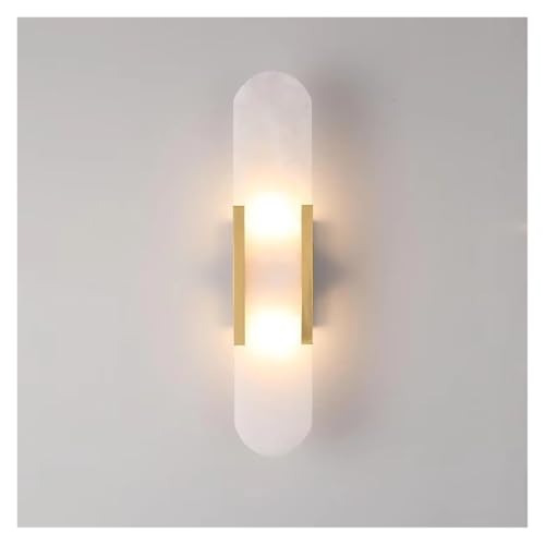 Lustres en marbre et lumière linéaire de chambre noire au design épuré