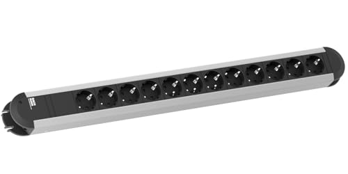 Preisvergleich Produktbild Bachmann 331.012 Steckdosenleiste 12-fach, Schwarz