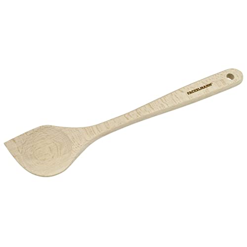Fackelmann 31043 Holzlöffel, Eintopflöffel, Kochlöffel, Kochspatel, FSC-Holz, 30 x 6,2 cm