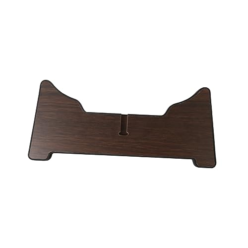 SECFOU Steel Tongue Drum Holder Detachable Wooden Display Stand for Drums Lightweight and Stable Design Accessory for Beginners and Professionals