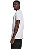 URBAN CLASSICS Stretch T-Shirt with Round Neckline, Basic Tee with Figure-Hugging Cut, Short-Sleeve Elastic Men's T-Shirt, Regular Fit, 100% Jersey Cotton, Colour: White, Size: XXL #2