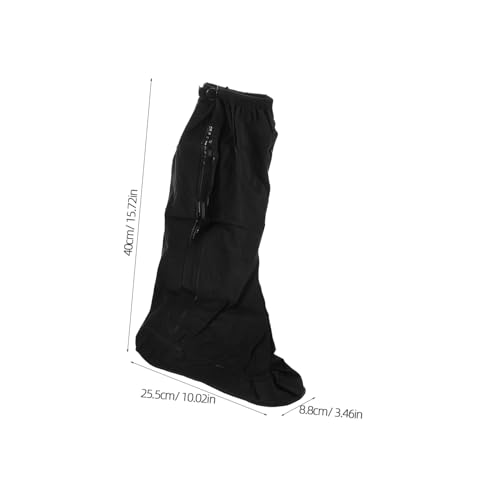 BESPORTBLE Botas de lluvia para niños cubiertas impermeables para lluvia y nieve para ciclismo (talla S) miniatura 2