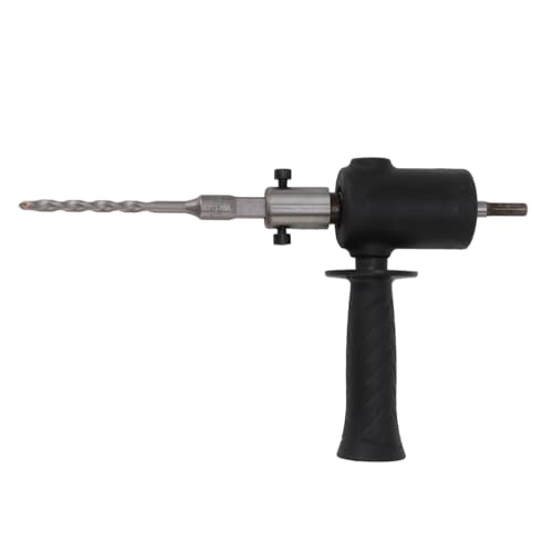 Aolidsive Cabezal de Conversión de Martillo Eléctrico Convertidor de Martillo Eléctrico ABS Broca de de Vástago Cuadrado 12.8 Oz Negro para Instalación de Reparación de Taladros y Uso en Taller