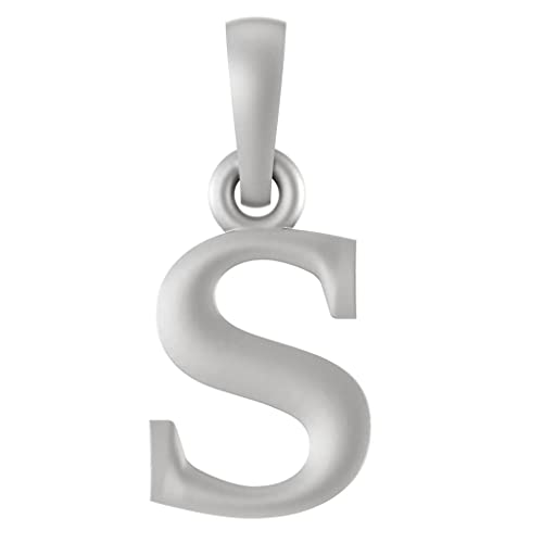 Pendentif en argent sterling 925 haut de gamme Mtrolls petit modèle fin en S