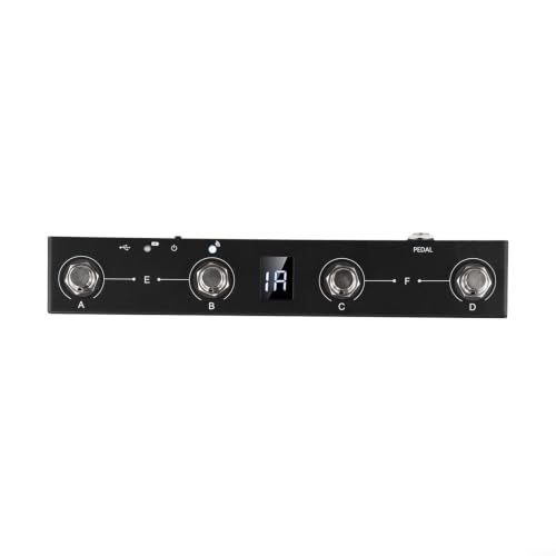 Controlador MIDI con chasis de metal y 4 interruptores programables con host USB 2