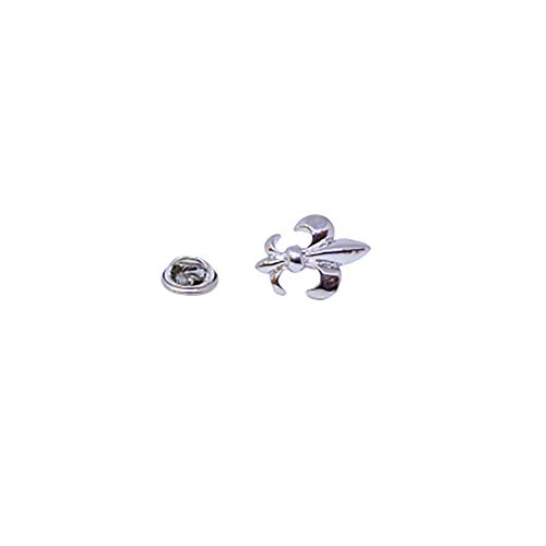 Paisley Silver Rhodium Lapel/Brooch Pin