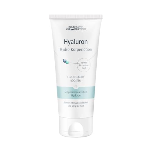 Hyaluron Hydro Körperlotion – mit Wasser-Creme-Effekt – medipharma cosmetics – 200 ml