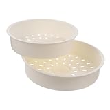 Photo Gallery warmhm 2 pezzi cestino per cottura vapore in plastica resistente e freddo accessori per cuociriso e alimentare facile da pulire per verdure dumpling e carne Photo Gallery warmhm 2 pezzi cestino per cottura vapore in plastica resistente e freddo accessori per cuociriso e alimentare facile da pulire per verdure dumpling e carne
