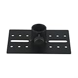 Lastdaytime Drehbarer Lautsprecherständer-Adapter, obere Kappe, 35 mm Metallhalterung, Stativstange für DJ-PA-Ausrüstung