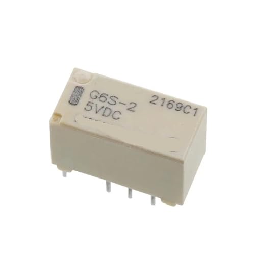 Relais G6S-2-5VDC micromodule 8 broches DC 3V 12V 24V électronique