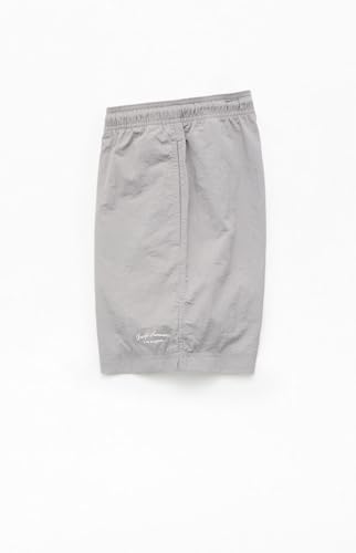 PacSun Men's Gray Collegiate 6.5" Swim Trunks3