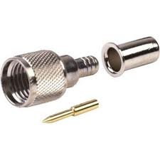 Amphenol Rf Rf/coaxial Mini Uhf Plug Str 50 Ohm Crimp - 081-115N-1000