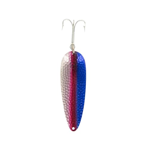 Leurre Dardevle Skeeter-Hmrd Nic Blue/Red pour vos sorties de pêche en famille
