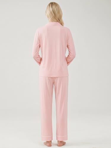 Image of Women's Petite Cotton Pajama Set Petite Length Pjs