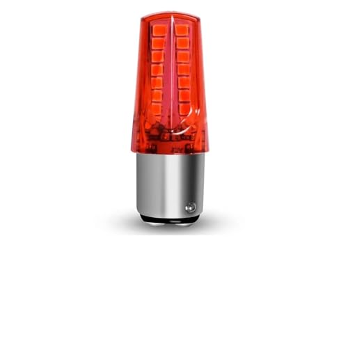 Image of CPDDNGZMKK Car Front Lights 2 Pcs 1157 BAY15d P21/5W 2835 Chips Flicker Bulbs 12V/24V For Motor Home Truck Trailer Van Car Motorcycle Head Light