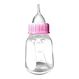 Puppy Milk Feeder – Kitten Bottle, Mini Teat | 120ml Clear Scale Pacifier Bottle, Small Animal Feeding Tool for Cats, Rabbits, Pets, Veterinary Care, Training, Travel, Daily Routines, Home