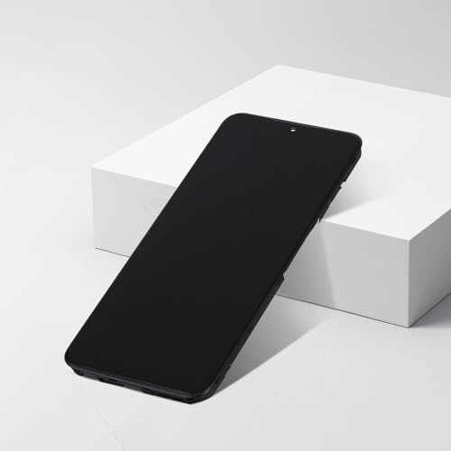 JENCYFU for Noki a C5 Endi TA-1222 Screen Replacement Kit Full LCD Screen Display Touch Digitizer Frame Full Assembly with Repair Tool for Model Noki a C5 Endi TA-1222 6.5inch