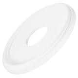 TOYZFRIENDY Medallón Redondo para Ventilador y Lámpara de Techo, Instalación Sencilla y Acabado Elegante para Sala