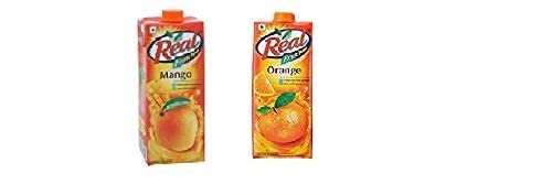 Real Juice - Fruit Power, Orange Santra & Mango Aam, 1L-image-14