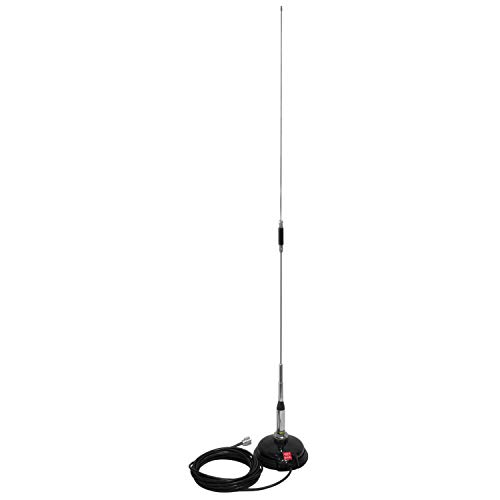 Image of Nagoya NMO-200C 38.5 inch Antenna NMO Mount Dual Band VHF, UHF (155 /460Mhz), Commercial Tuned Antenna (GMRS, MURS) (Requires NMO Mount)