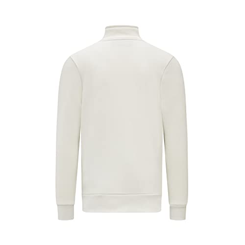 Ayrton Senna Seasonal 1/4 Zip Sweater - White2